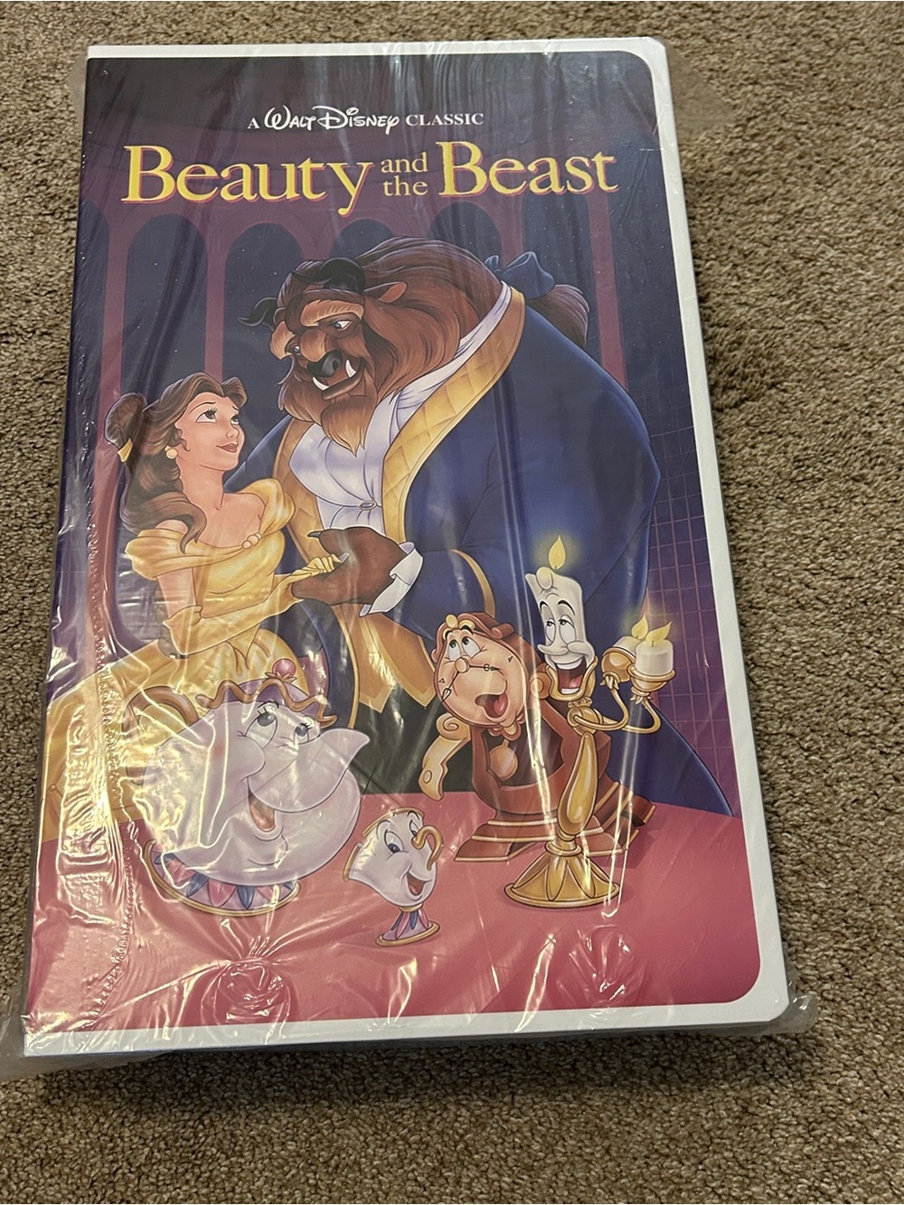 Beauty and the Beast Party blanket 50x70